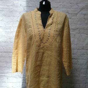Yellow Tunic top